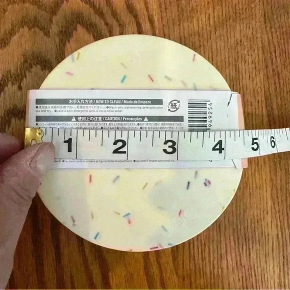 NWT, 3 Piece Silicon Pan Set, Baking, Loaf, Cupcake & Round Cake Pan, Sprinkle - Picture 9 of 15